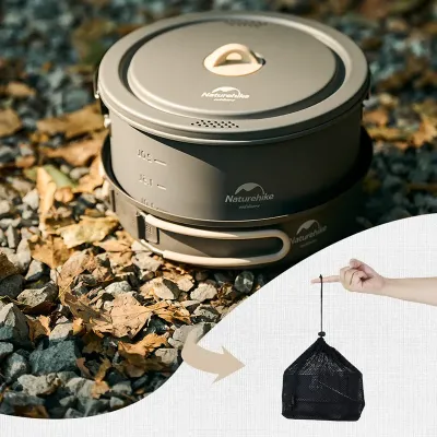 Набір посуду Naturehike CNH22CJ002 4 предмети Сірий (2322602938)
