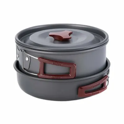 Набор посуды Naturehike 3-4 NH NH15T203-G 5 предметов Серый (2322679017)