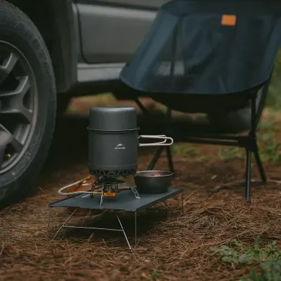 Набор посуды для кемпинга Naturehike CNK2300CJ0002 2 предмета Серый (2323547817) Набор посуды для кемпинга Naturehike CNK2300CJ0002 2 предмета Серый (2323547817)
