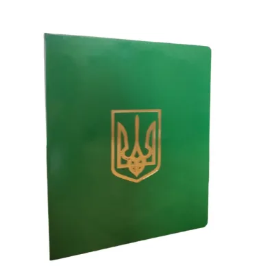 Альбом для монет Collection 326 ячеек Зеленый (hub_xn6dmz)