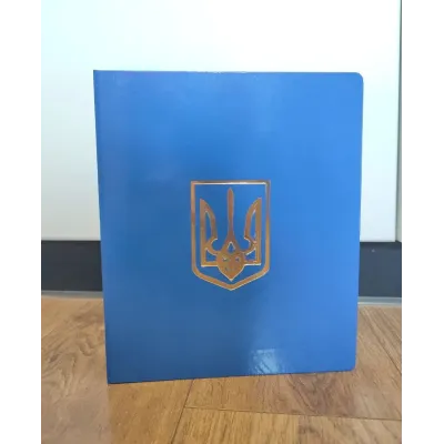 Альбом для монет Collection 326 комірок Синій (hub_vhw74r)