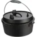 Чавунна каструля-гриль з кришкою BBQ Line 3,5 л Чорний (518833)