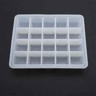 Силіконова форма CUMENSS AI-820 Cube 20 White для льоду