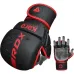 Перчатки ММА RDX F6 Kara Matte Plus L/XL Red (GSR-F6MR-L/XL+)
