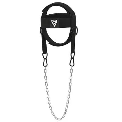 Тяга для шеи RDX H2 Neck Harness Black Plus