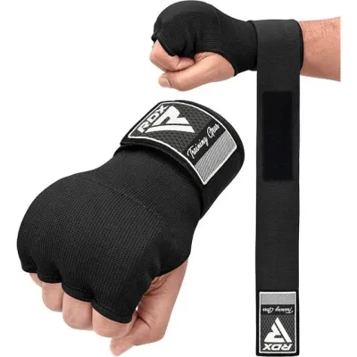 Бинты-перчатки RDX IS2 Inner Straps M 2 шт Black (HYP-IS2B-M)
