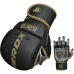 Перчатки для ММА RDX F6 Kara Matte Plus L/XL Golden (GSR-F6MGL-L/XL+)