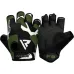 Перчатки для фитнеса RDX F6 Sumblimation Black Green S (WGS-F6GN-S)