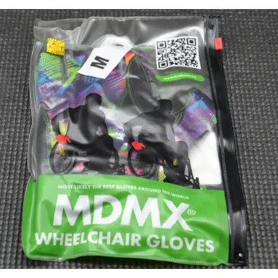 Рукавички для крісла колісного MadMax GWC-005 Full Fingers 1 M Різнокольоровий Рукавички для крісла колісного MadMax GWC-005 Full Fingers 1 M Різнокольоровий