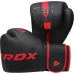 Рукавички боксерські RDX F6 Kara Matte 8 унцій Red (BGR-F6MR-8OZ)