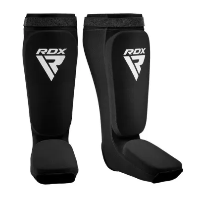 Защита голени и стопы RDX Shin Instep Foam Black White L (HYP-SIBW-L)