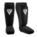 Защита голени и стопы RDX Shin Instep Foam Black White L (HYP-SIBW-L)