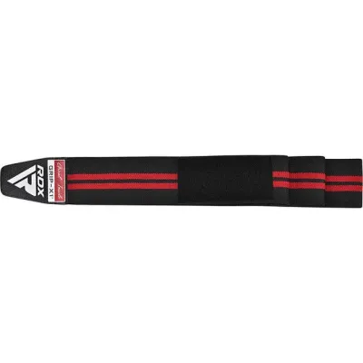 Бинты на колени RDX Gym Knee Wrap R11 200 см 2 шт Black Red (WAH-KR11BR)