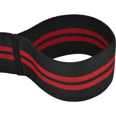 Бинты на колени RDX Gym Knee Wrap R11 200 см 2 шт Black Red (WAH-KR11BR)