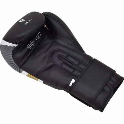 Боксерские перчатки RDX F7 Ego 12 унций Black Golden (BGR-F7BGL-12oz) Боксерские перчатки RDX F7 Ego 12 унций Black Golden (BGR-F7BGL-12oz)