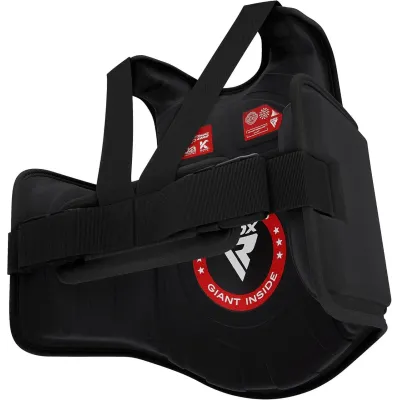 Защитный жилет тренера RDX F6M Kara Coach Chest Protector S/M Черный (CGR-F6MB-S/M+)