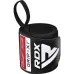 Бинти для зап'ястків RDX Gym Wrist Wrap R11 One Size 2 шт Black White (WAH-WR11BW) Бинти для зап'ястків RDX Gym Wrist Wrap R11 One Size 2 шт Black White (WAH-WR11BW)