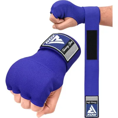 Бінти-рукавички RDX IS2 Inner Straps S 2 шт Blue (HYP-IS2U-S)