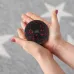 Масажний м'яч PowerPlay PP-4350 Epp Massage Ball 8 см Чорно-червоний