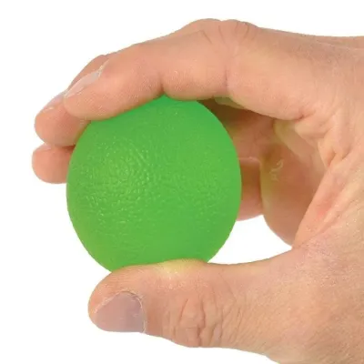Набір силіконових еспандерів тренажер для кисті PowerPlay PP-4339 Grip Ball Set 3 шт Різнокольоровий