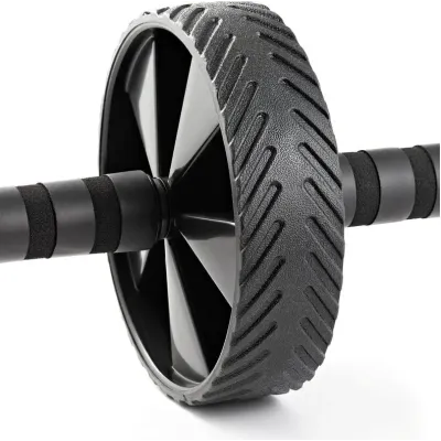 Колесо для преса PowerPlay PP-4344 AB Wheel Pro 18 см Чорний Колесо для преса PowerPlay PP-4344 AB Wheel Pro 18 см Чорний