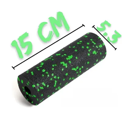 Массажный роллер гладкий PowerPlay PP-4346 Mini EPP Foam Roller 15x5,3 см Черно-зеленый Массажный роллер гладкий PowerPlay PP-4346 Mini EPP Foam Roller 15x5,3 см Черно-зеленый