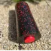 Масажний роллер гладкий PowerPlay PP-4348 2 in 1 EPP Foam Roller 33x14 см Чорно-червоний