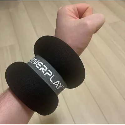 Обважнювачі-манжети для ніг та рук PowerPlay PP-4349 Ankle Wrist Weights 2 кг 2 шт Чорний Обважнювачі-манжети для ніг та рук PowerPlay PP-4349 Ankle Wrist Weights 2 кг 2 шт Чорний