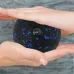 Массажный мяч PowerPlay PP-4350 Epp Massage Ball 8 см Черно-синий