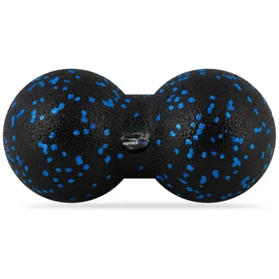 Масажний м'яч подвійний PowerPlay PP-4352 Epp foam peanut ball 8х16 см Чорно-синій Масажний м'яч подвійний PowerPlay PP-4352 Epp foam peanut ball 8х16 см Чорно-синій