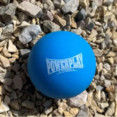 Массажный силиконовый мяч PowerPlay PP-4354 Silicone Lacrosse Ball 6,3 см Синий Массажный силиконовый мяч PowerPlay PP-4354 Silicone Lacrosse Ball 6,3 см Синий