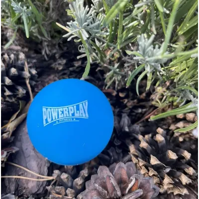Массажный силиконовый мяч PowerPlay PP-4354 Silicone Lacrosse Ball 6,3 см Синий Массажный силиконовый мяч PowerPlay PP-4354 Silicone Lacrosse Ball 6,3 см Синий