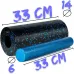 Массажный роллер гладкий PowerPlay PP-4348 2 in 1 EPP Foam Roller 33x14 см Черно-синий Массажный роллер гладкий PowerPlay PP-4348 2 in 1 EPP Foam Roller 33x14 см Черно-синий