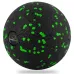 Массажный мяч PowerPlay PP-4351 Epp Massage Ball 10 см Черно-зеленый