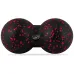 Массажный мяч двойной PowerPlay PP-4352 Epp foam peanut ball 8х16 см Черно-красный