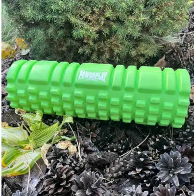 Массажный роллер PowerPlay 4342 Massage Roller 30x10 см Зеленый