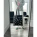 Экошопер BookOpt BK4091 Ромашки 35x41 см Черный