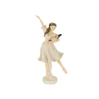 Интерьерная фигурка Танец с Щелкунчиком 25 см Lefard Бежевый AL230412
