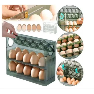 Полиця для зберігання курячих яєць MVM LVR 012 Green (16615-hbr)