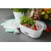 Ланч-бокс с подогревом Noveen LB330 Mint от 220В 230х160х105 мм Бело-зеленый Ланч-бокс с подогревом Noveen LB330 Mint от 220В 230х160х105 мм Бело-зеленый