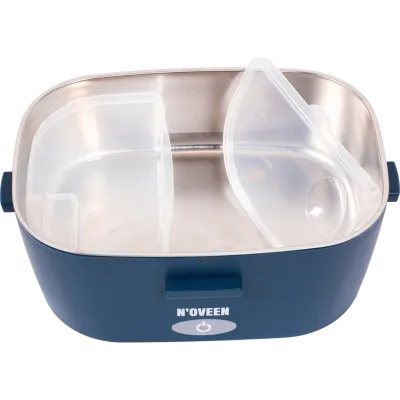 Ланч-бокс Noveen LB745 City 230х160х105 мм Сине-серый Ланч-бокс Noveen LB745 City 230х160х105 мм Сине-серый