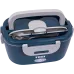 Ланч-бокс Noveen LB745 City 230х160х105 мм Сине-серый Ланч-бокс Noveen LB745 City 230х160х105 мм Сине-серый
