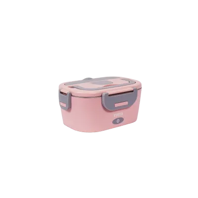 Ланч-бокс Noveen LB755 Glamour 230х160х105 мм Рожево-сірий Ланч-бокс Noveen LB755 Glamour 230х160х105 мм Рожево-сірий