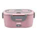 Ланч-бокс Noveen LB755 Glamour 230х160х105 мм Рожево-сірий