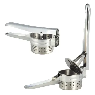 Пресс для картофеля Kamille КМ 8857 9,5х27х10,5 см Серебристый
