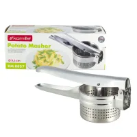 Пресс для картофеля Kamille КМ 8857 9,5х27х10,5 см Серебристый