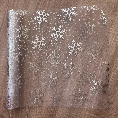 Доріжка новорічна Leeseph Silver 28х275 см Сріблястий Доріжка новорічна Leeseph Silver 28х275 см Сріблястий