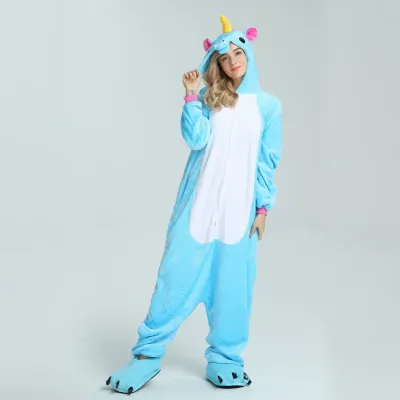 Пижама кигуруми Jamboo Единорог Бело-голубой S (J400153) Пижама кигуруми Jamboo Единорог Бело-голубой S (J400153)