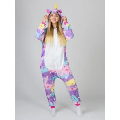 Пижама кигуруми Jamboo Звездный единорог S Разноцветный (J400180) Пижама кигуруми Jamboo Звездный единорог S Разноцветный (J400180)