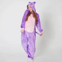 Пижама кигуруми Jamboo Кошка Луна L Фиолетово-розовый (J401741) Пижама кигуруми Jamboo Кошка Луна L Фиолетово-розовый (J401741)